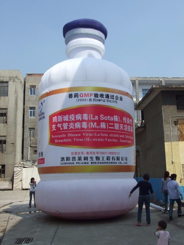 庆城工厂广告宣传气模